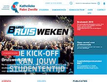 Tablet Screenshot of kpz.nl
